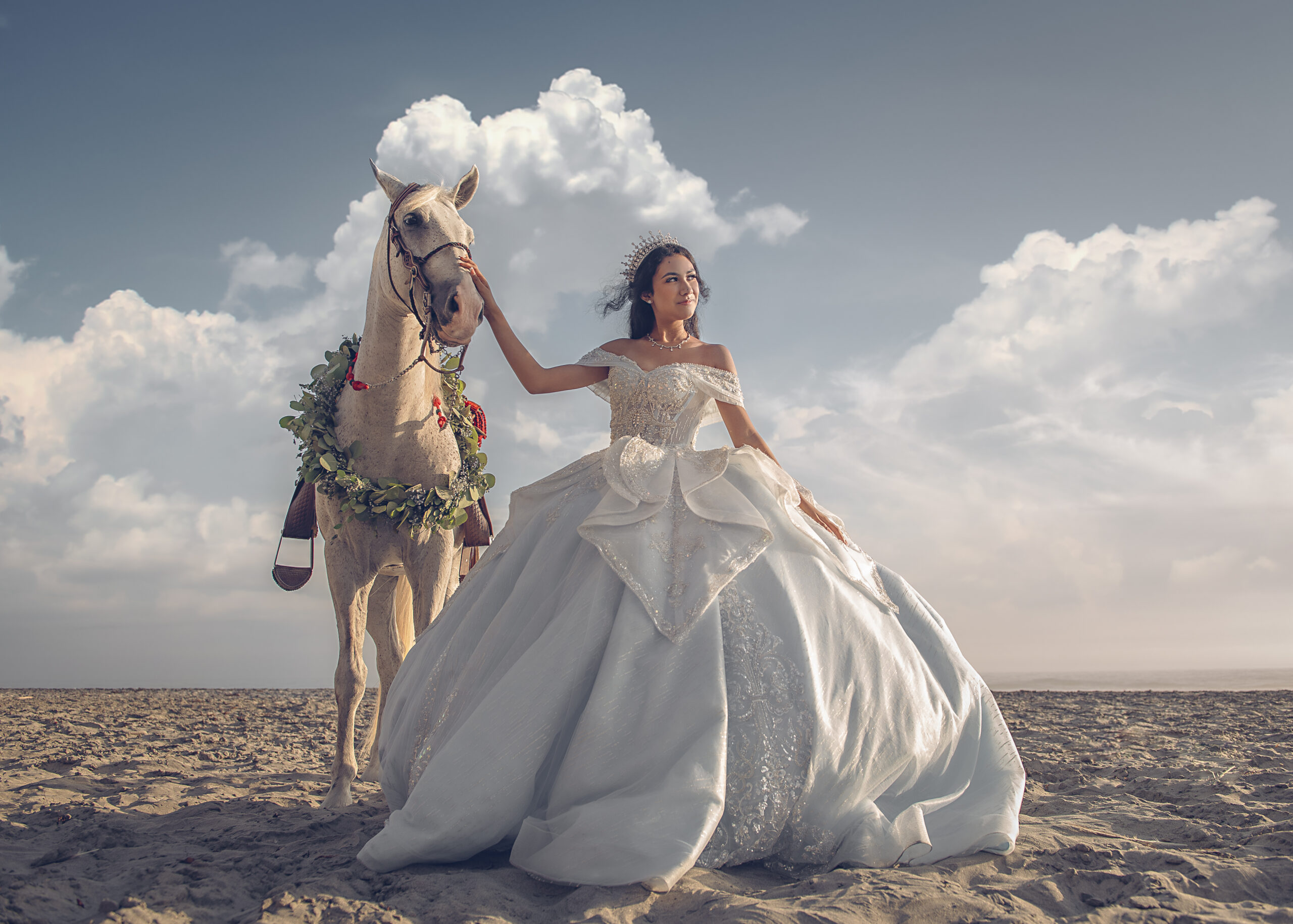 quinceanera con caballo